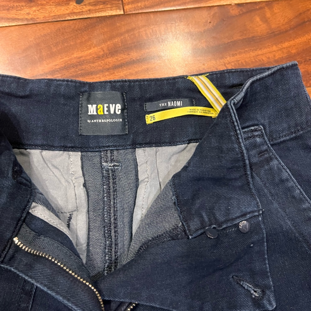 Maeve The Naomi Dark Blue Jeans - Picture 3 of 8